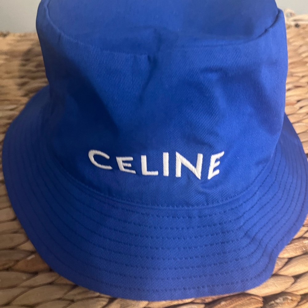 Celine Blue Bucket Hat